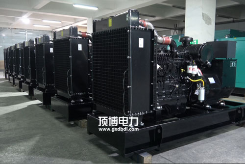 山西焦煤能源集团股份有限公司采购2台400KW广西顶博发电机组制造
